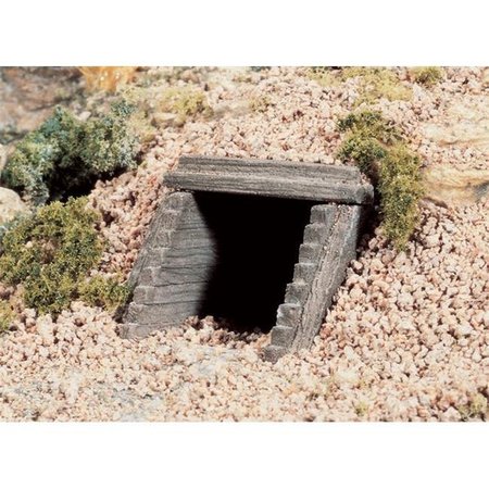 WOODLAND SCENICS Woodland Scenics WOO1265 Timber Culvert - HO Scale WOO1265